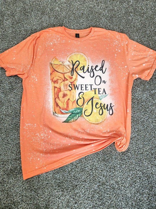 Raised on Sweet Tea & Jesus T-Shirt